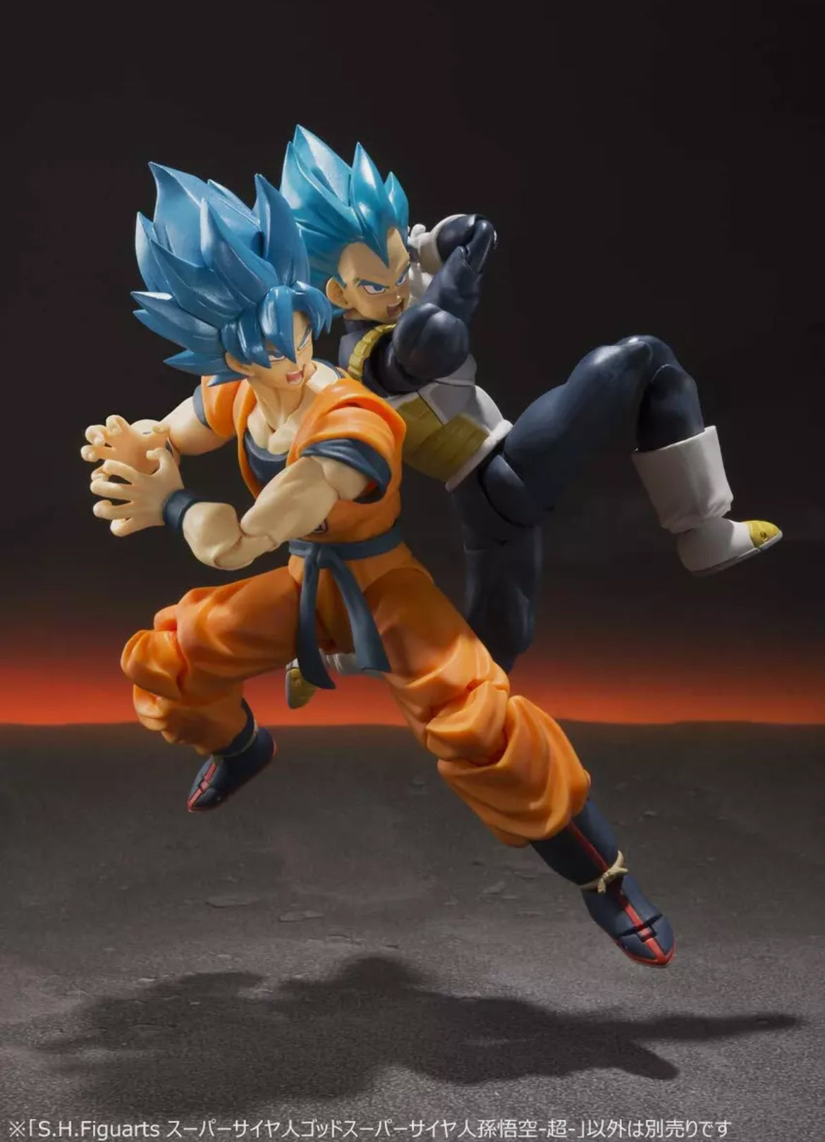 S.H.Figuarts Dragon Ball Super Saiyan God Son Goku SSGSS Action Figure