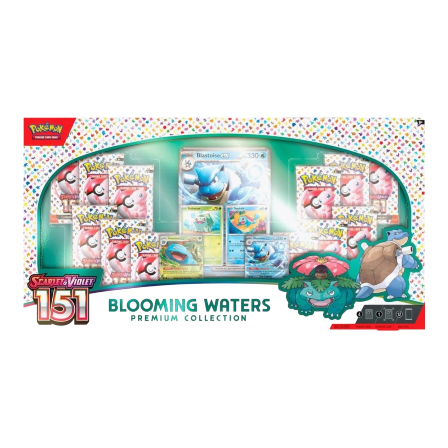 Pokémon TCG Scarlet & Violet 151 – Blooming Waters Premium Collection Box
