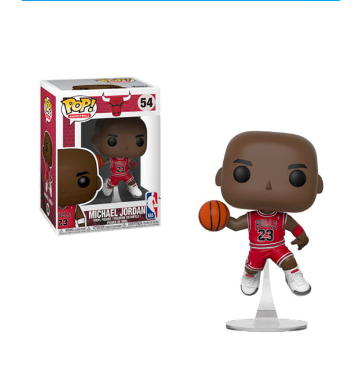 Funko Pop Basketball Chicago Bulls Michael Jordan #54 Vinyl Brand new Sealed