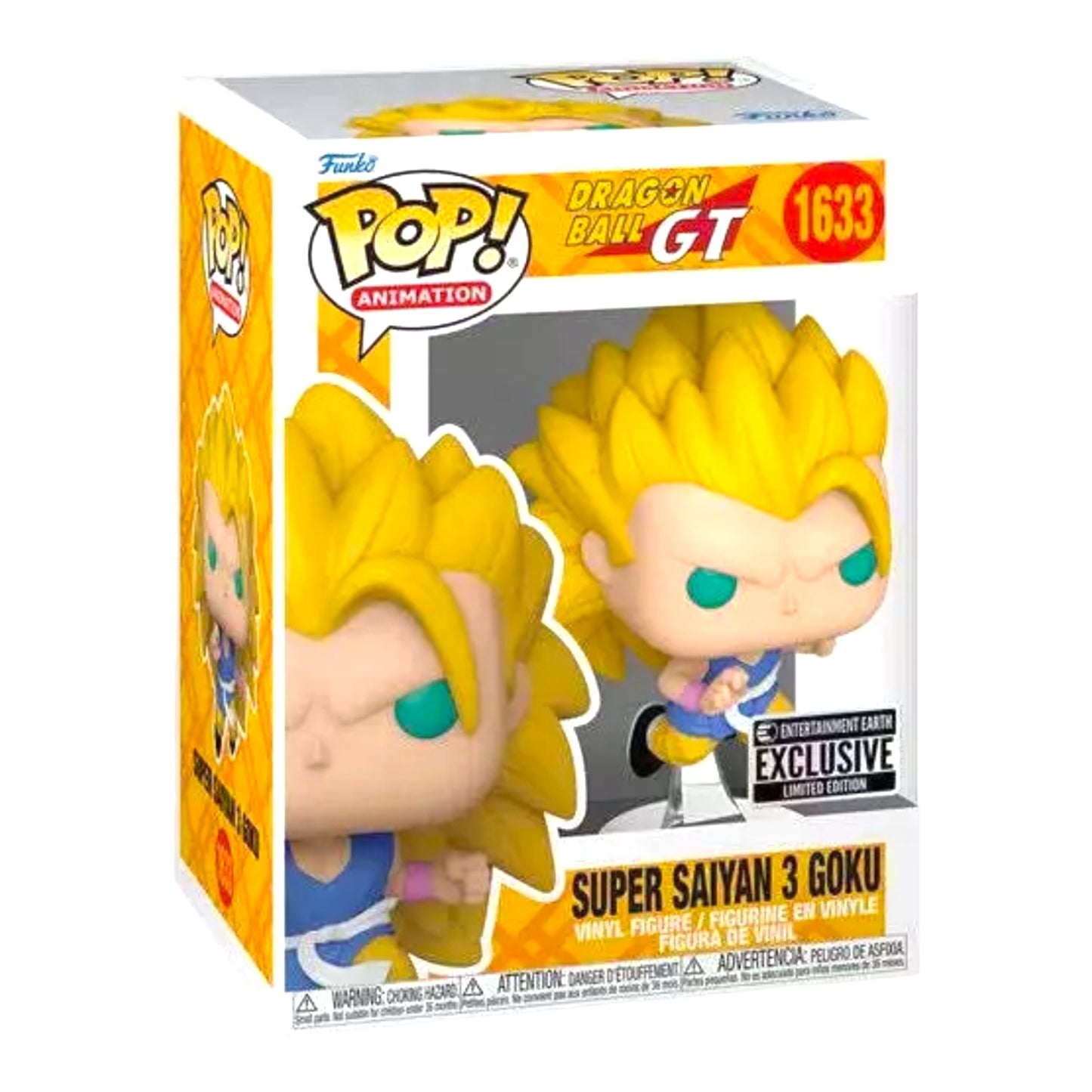 Funko POP! Drangonball GT Super Saiyan 3 Goku Vinyl #1633