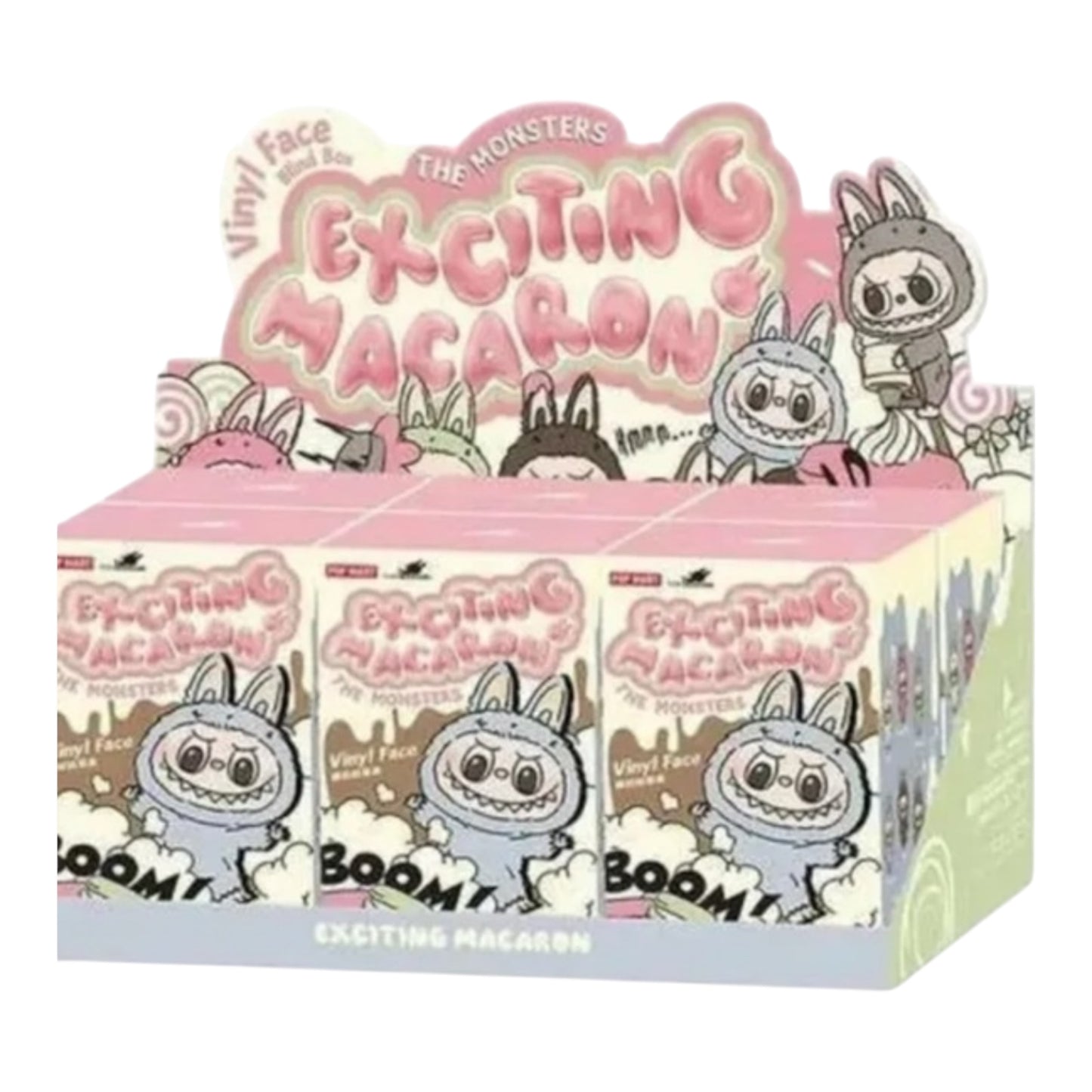 POP MART LABUBU The Monsters Exciting Macaron Pendant Plush
