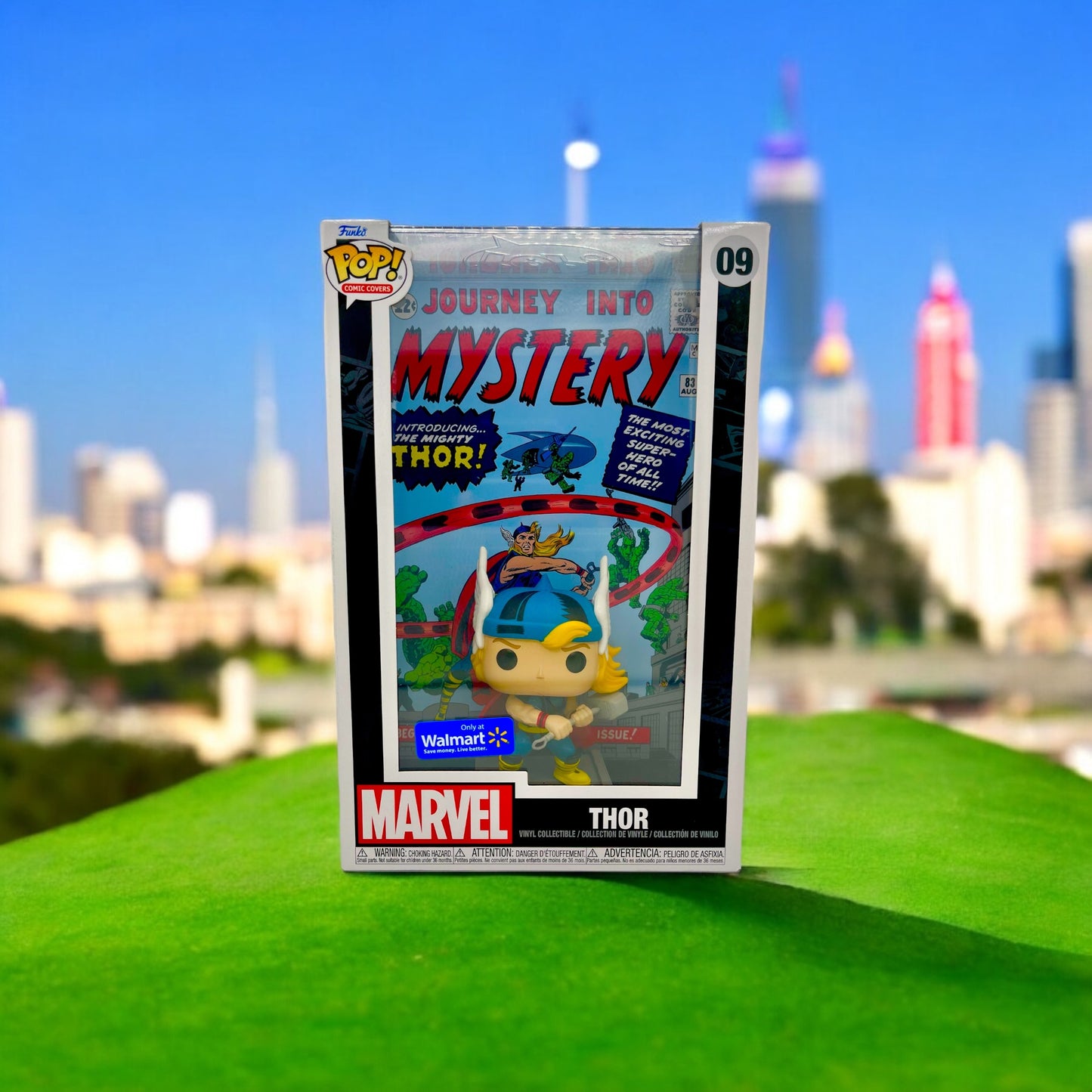 Funko Pop! コミックカバー: マーベル ジャーニー イントゥ ミステリー - ソー ビニール ボブルヘッド (ウォルマート限定)