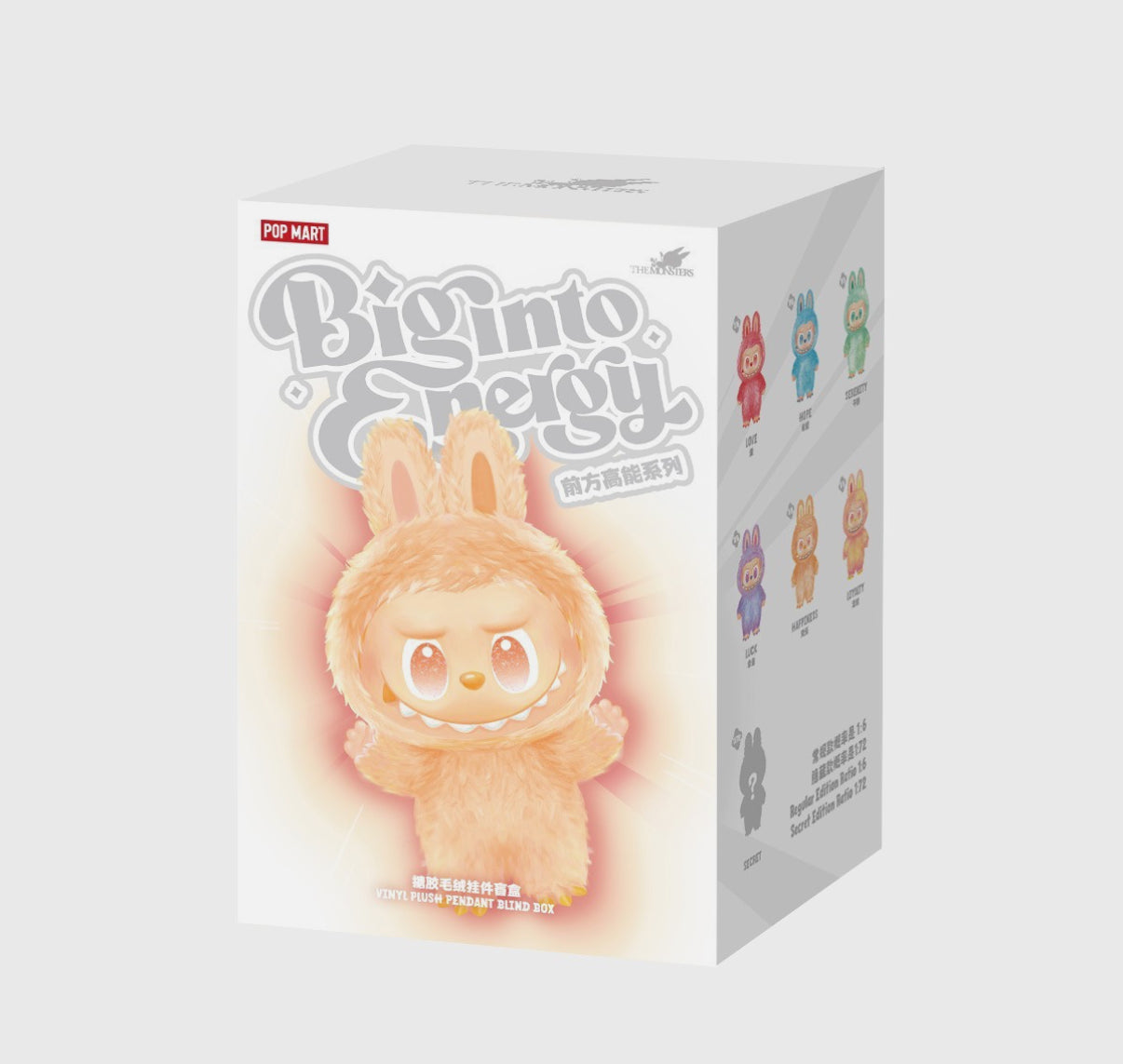 Pop Mart Labubu Big Into Energy Plush Pendant Blind Box