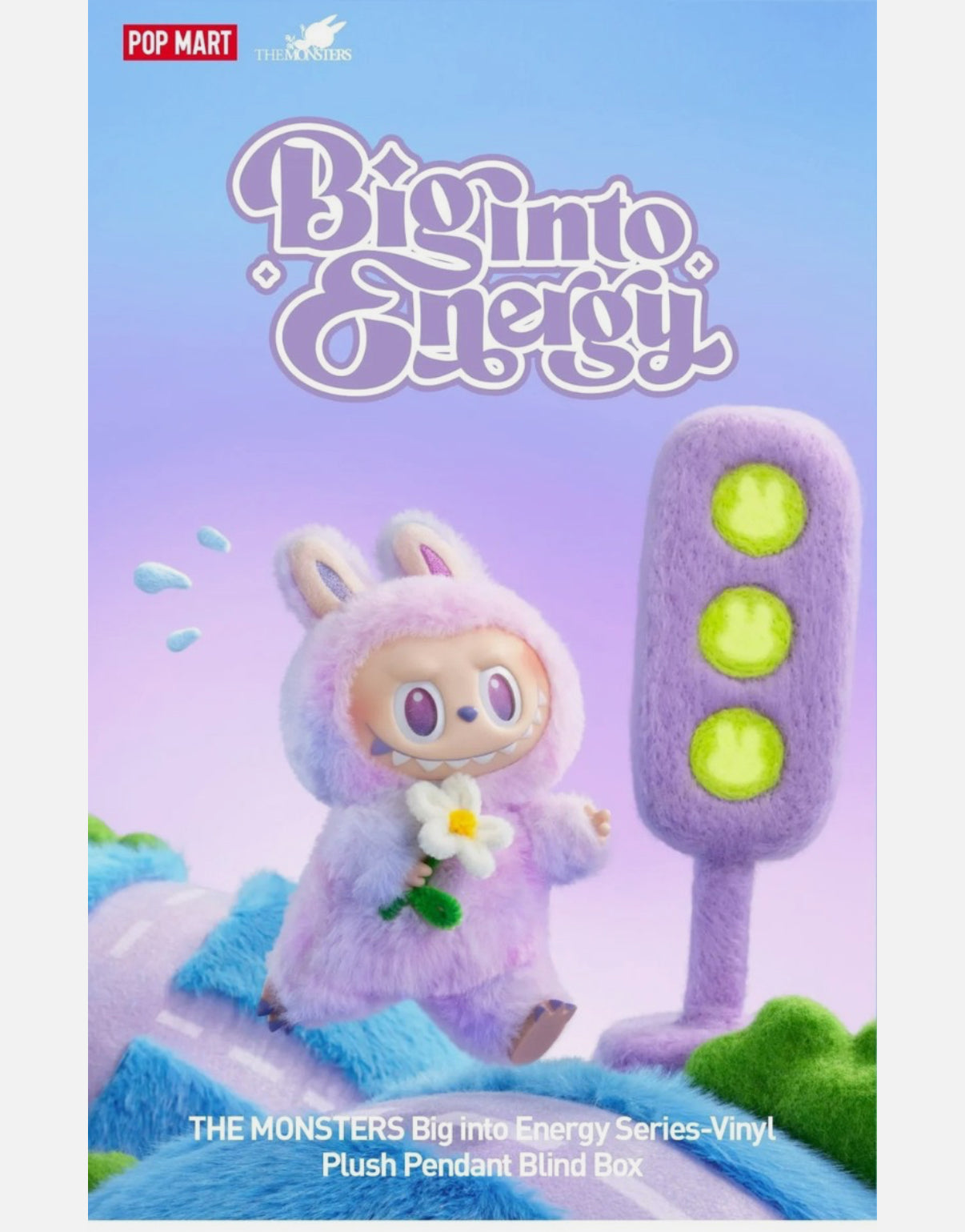 Pop Mart Labubu Big Into Energy Plush Pendant Blind Box