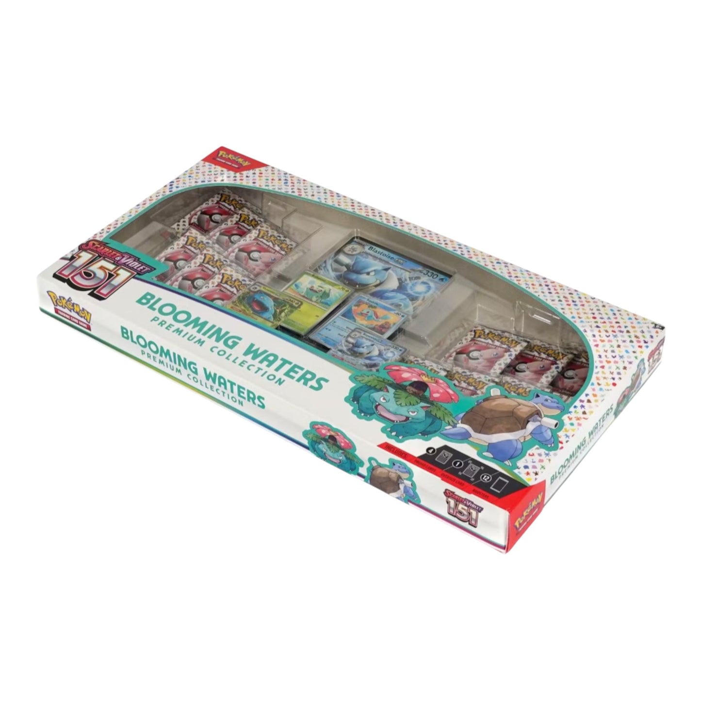 Pokémon TCG Scarlet & Violet 151 – Blooming Waters Premium Collection Box