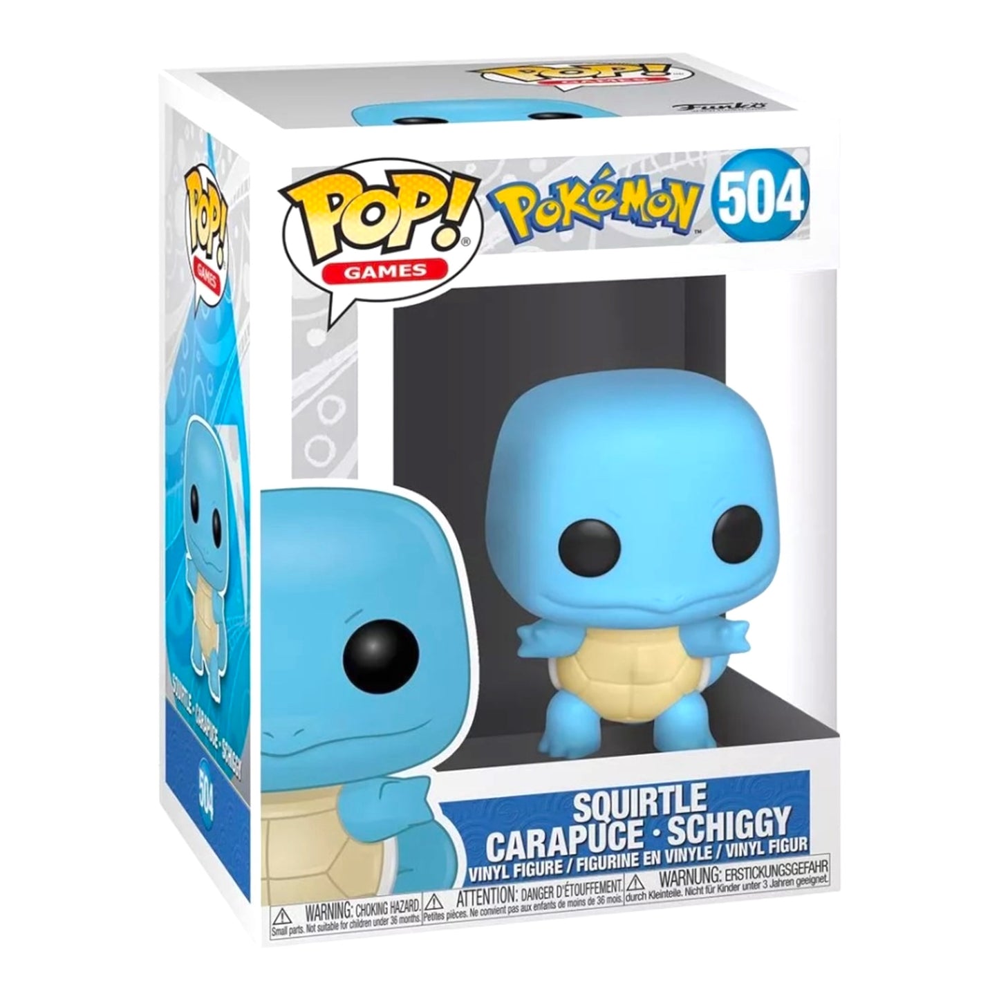 Funko Pop! Vinyl: Pokémon - Squirtle #504