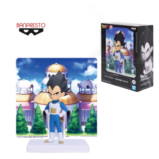 Banpresto - Dragon Ball DAIMA - Vegeta with Panel (Mini) Figure