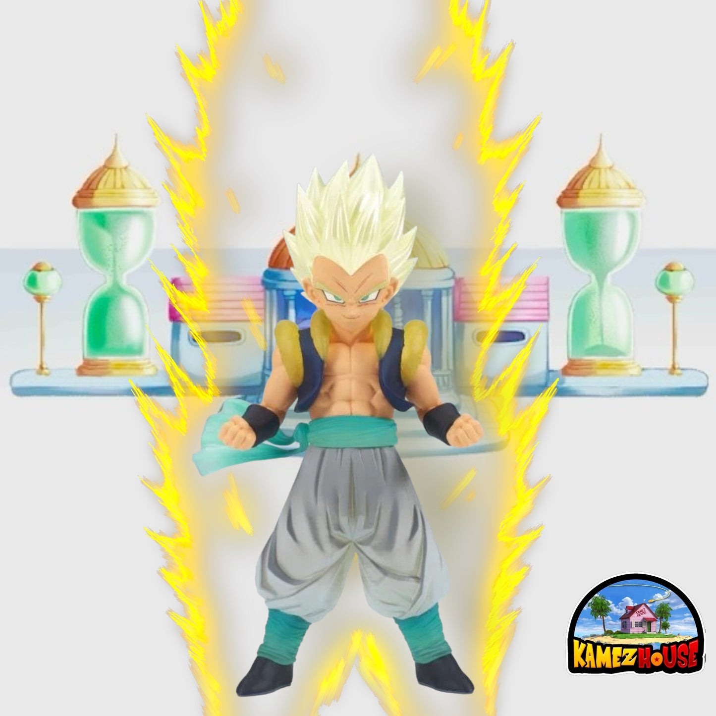 Dragon Ball Z Super Saiyan Gotenks Figure CLEARISE Banpresto New Authentic
