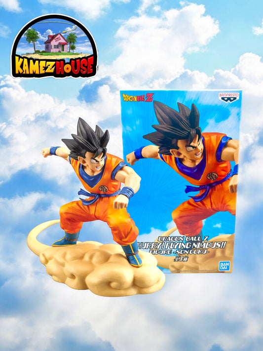 Banpresto Dragon Ball Z Son Goku Hurry Flying Nimbus Anime Figure
