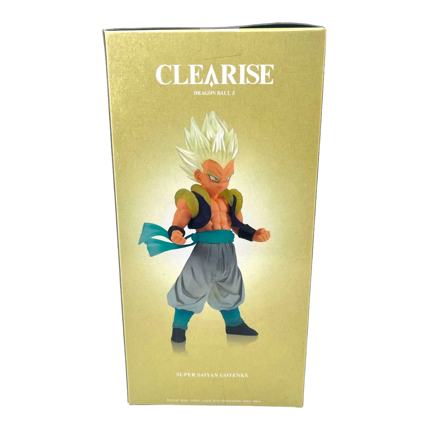 Dragon Ball Z Super Saiyan Gotenks Figure CLEARISE Banpresto New Authentic
