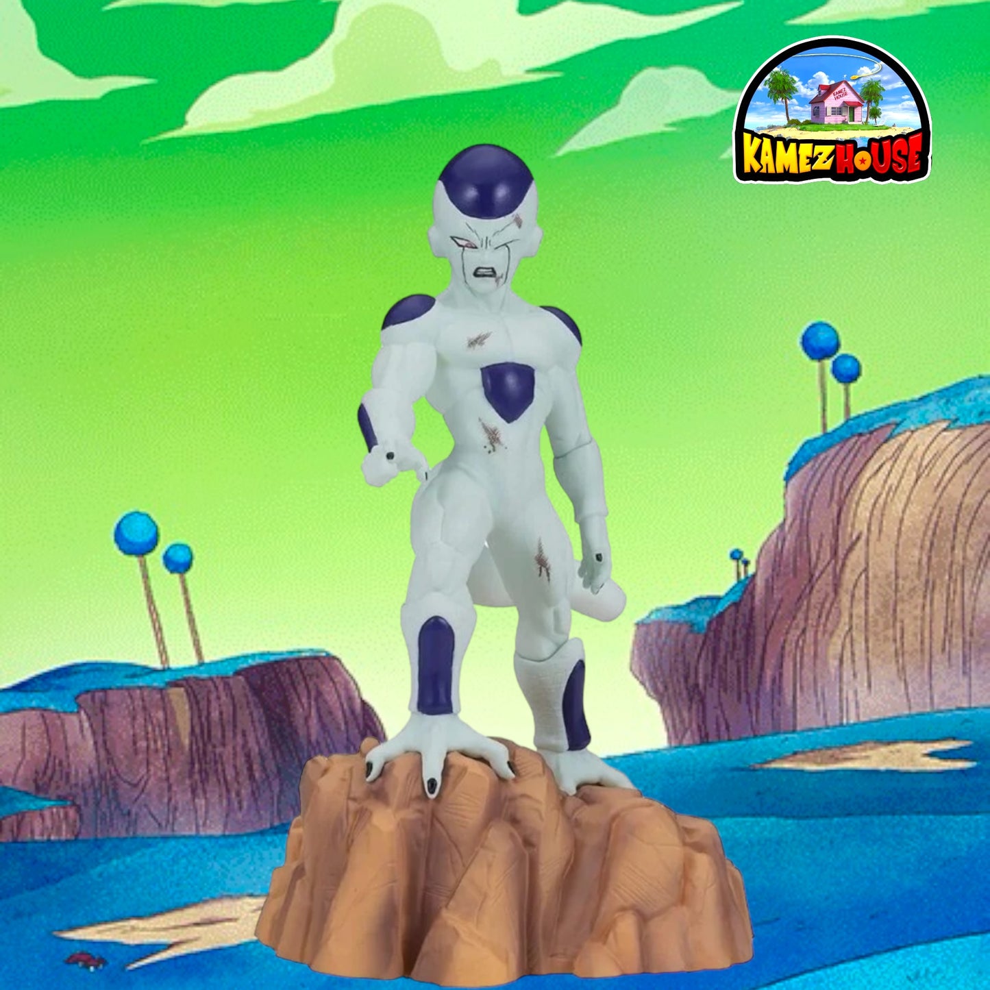Dragon Ball Z History Box Vol.5 Frieza Figure (Planet Namek) - Japan Authentic Banpresto