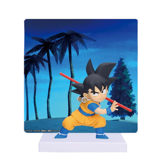 Banpresto - Dragon Ball DAIMA - Son Goku with Panel (mini) Figure