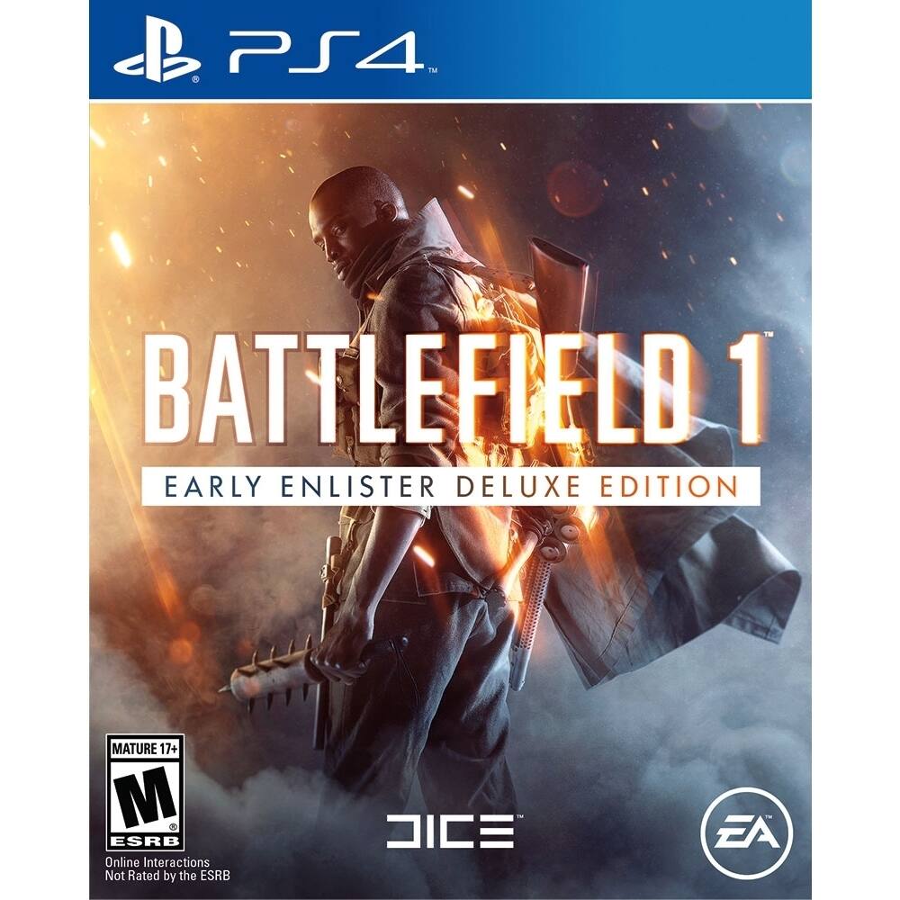 Battlefield 1: Early Enlister Deluxe Edition – PS4 Pre-Owned (Case & Disc Only)