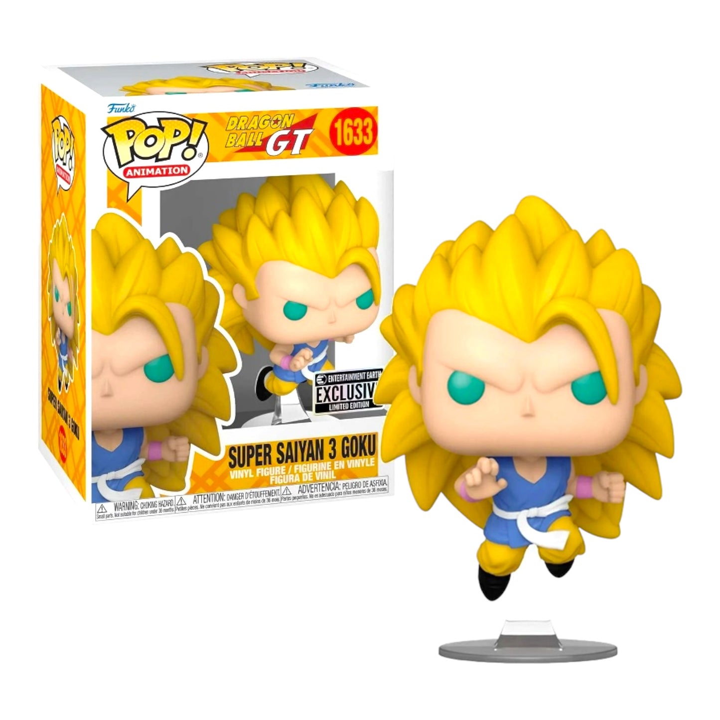 Funko POP! Drangonball GT Super Saiyan 3 Goku Vinyl #1633