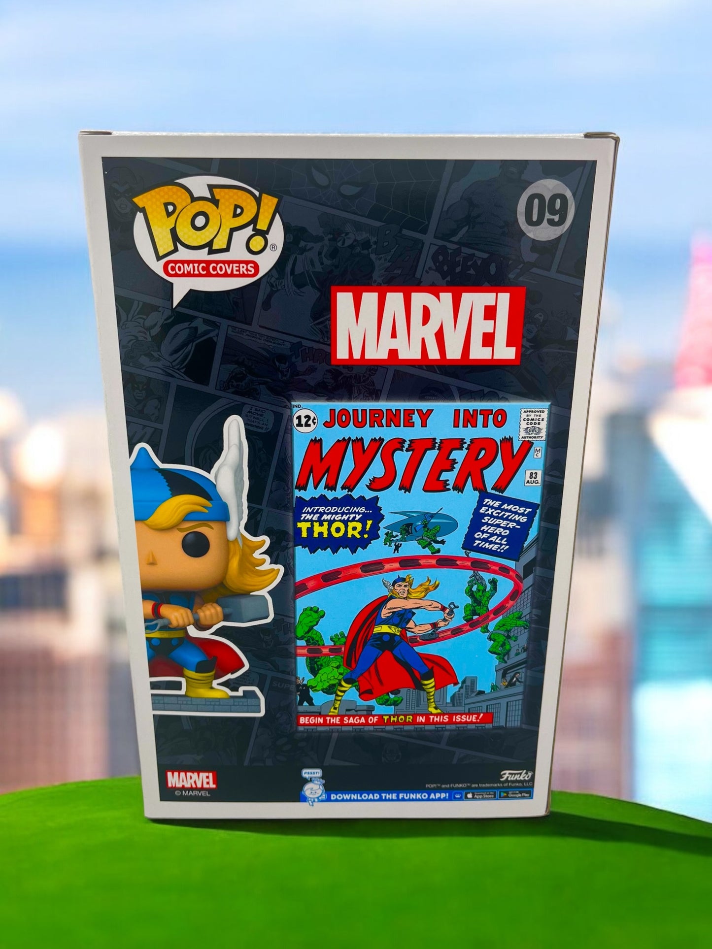 Funko Pop! Comic Cover: Marvel Journey into Mystery - Thor Vinyl Bobblehead (Walmart Exclusive)