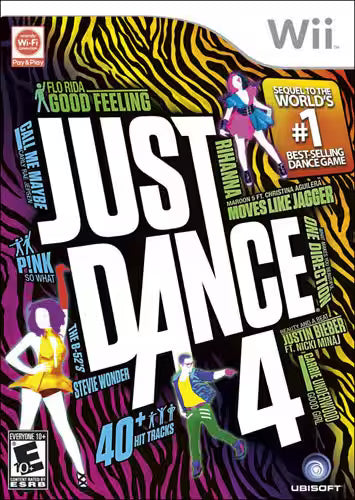 Just Dance 4 – Nintendo Wii (Used)