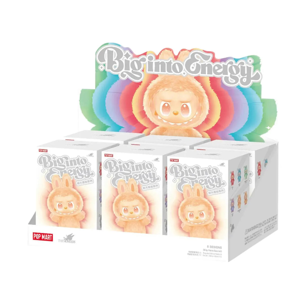 Pop Mart Labubu Big Into Energy Plush Pendant Blind Box